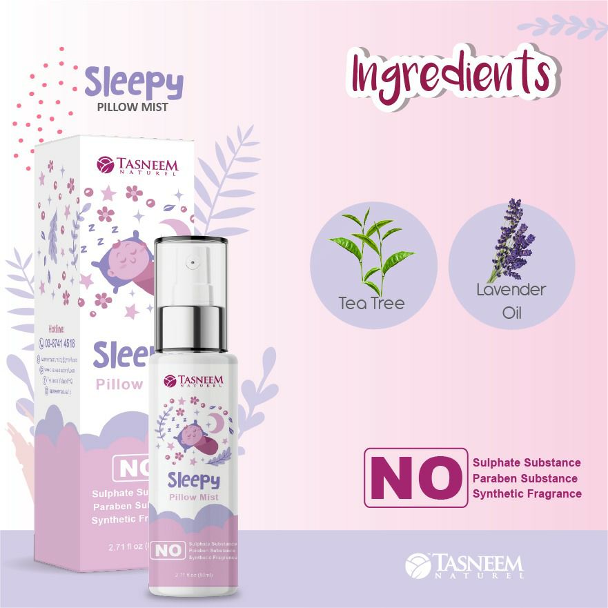 Spray Tidur Sleepy Pillow Mist, adakah berbahaya seperti ubat tidur?